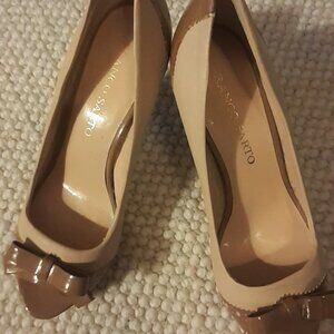 FRANCO SARTO OPEN TOE PUMPS